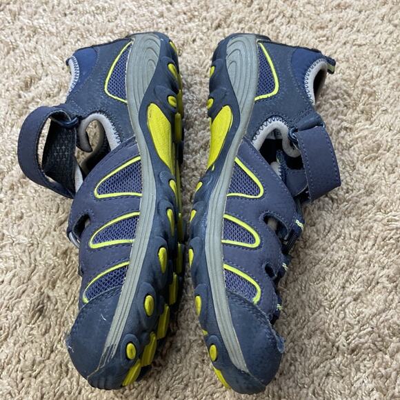 Merrell Boys Blue Hydro H2O Sand Leather Sport Sandals Size 3 - Picture 2 of 8